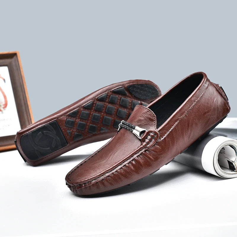 Kosmo Genuine Leather Loafers