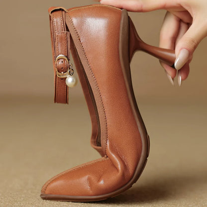 Bellara Genuine Leather Heels