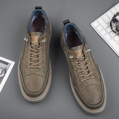 Ozgun Genuine Leather Sneakers