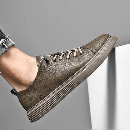 Pesco Genuine Leather Sneakers