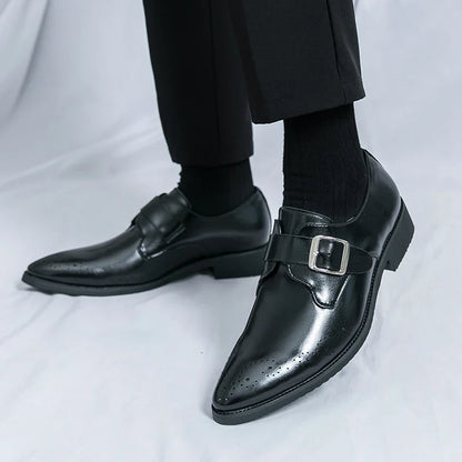 Bucklor Genuine Leather Shoes