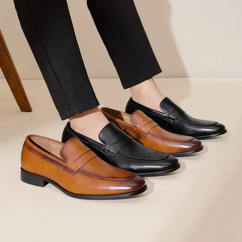 Malric Leather loafers