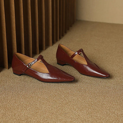 Biana Genuine Leather Heels