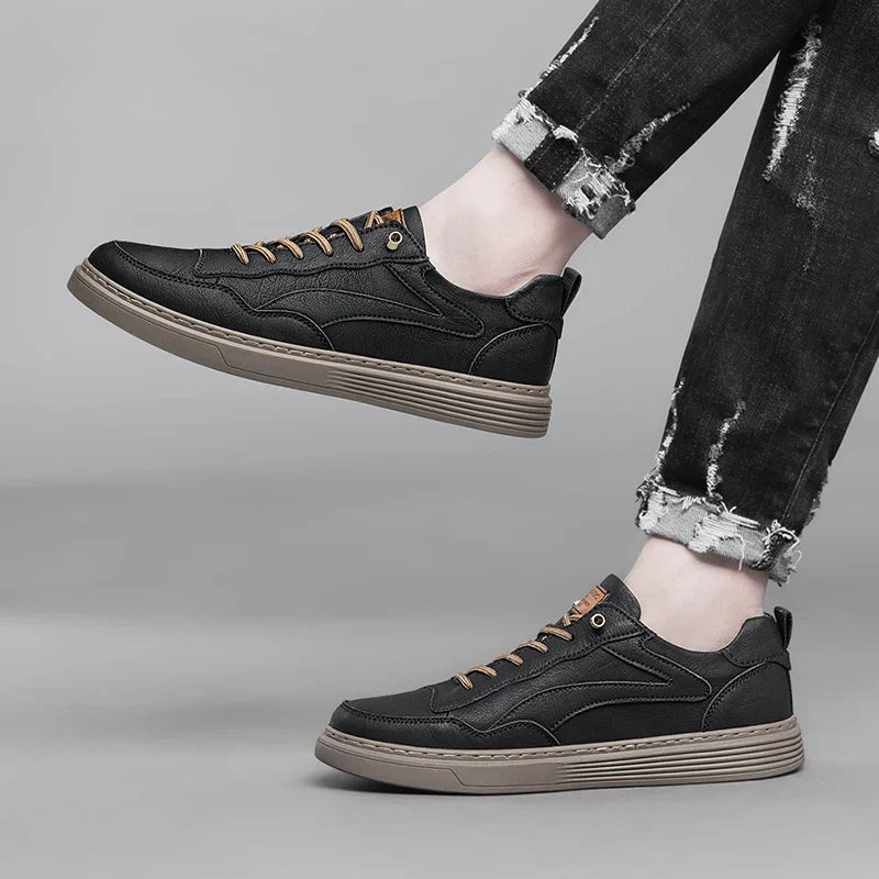 Ozgun Genuine Leather Sneakers