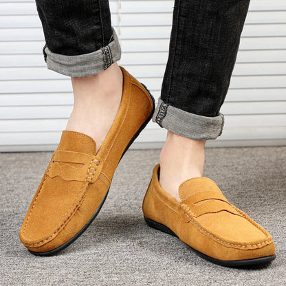 Gildron Genuine Suede Loafers