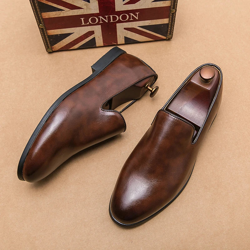 Stratos Genuine Leather Loafers