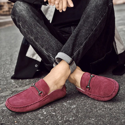 Astire Genuine Suede Loafers