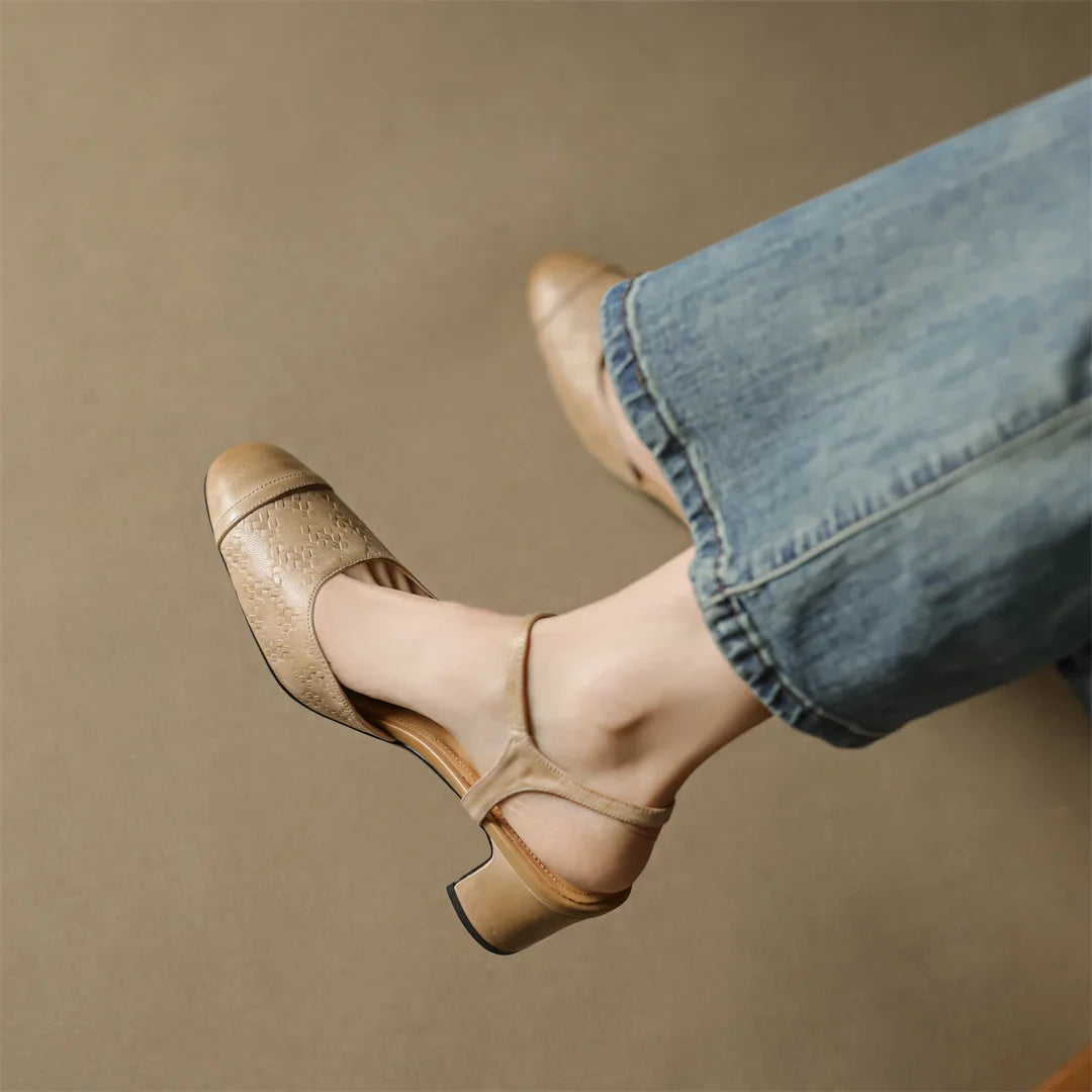 Valery Genuine Leather Pumps