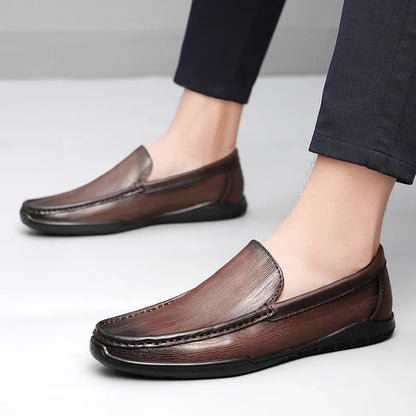 Jorven Genuine Leather Loafers