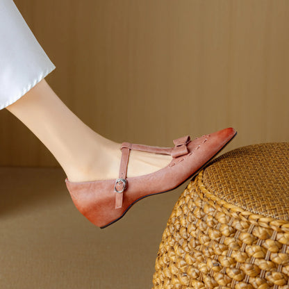 Tiara Genuine Leather Pumps