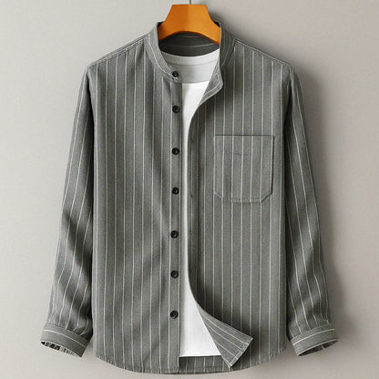 Enzo Cotton-Linen Shirt