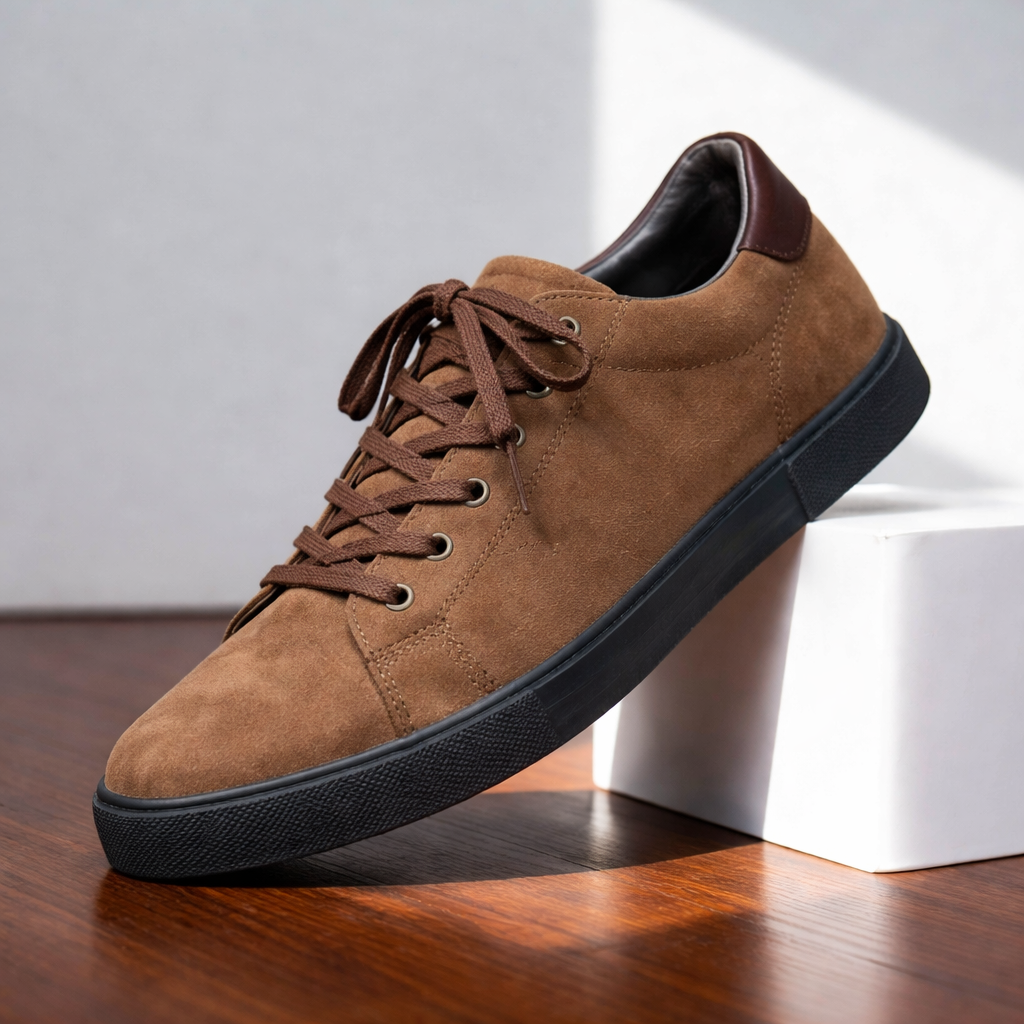 Zairo Leather Sneakers
