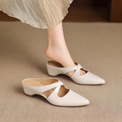 Gale Genuine Leather Mules