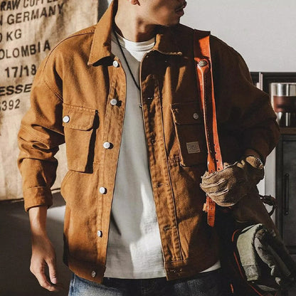 Rugged Canvas Work Jacket