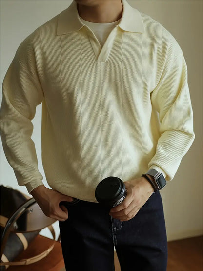 Edward Long-Sleeve Polo