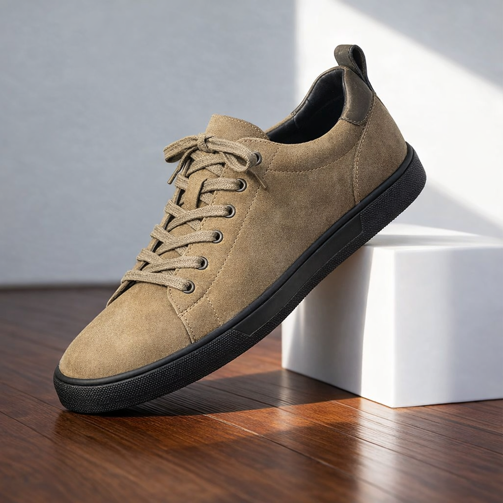 Zairo Leather Sneakers