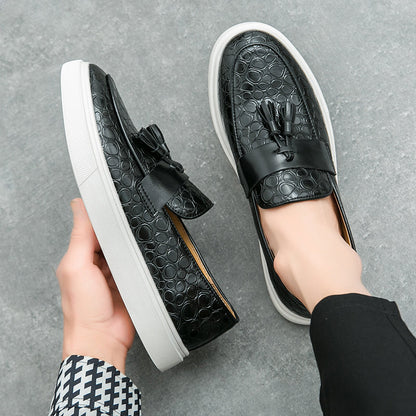 Tevan Leather Loafers