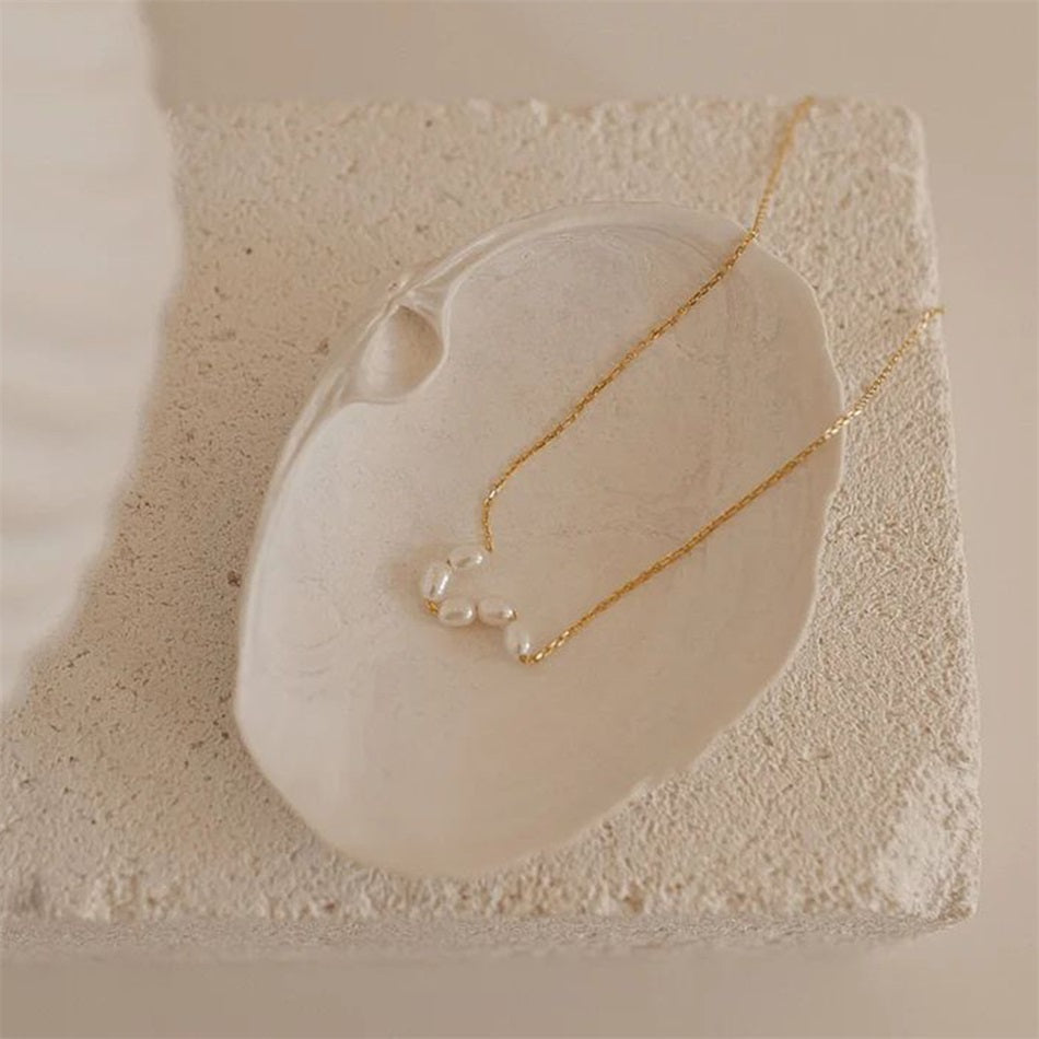 Aurea Pearl Necklace