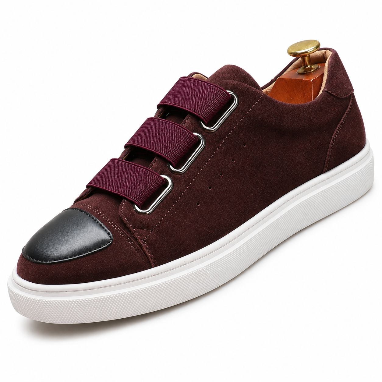 Morby Cap Toe Suede Shoes