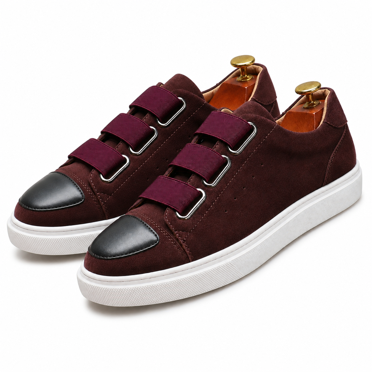 Morby Cap Toe Suede Shoes