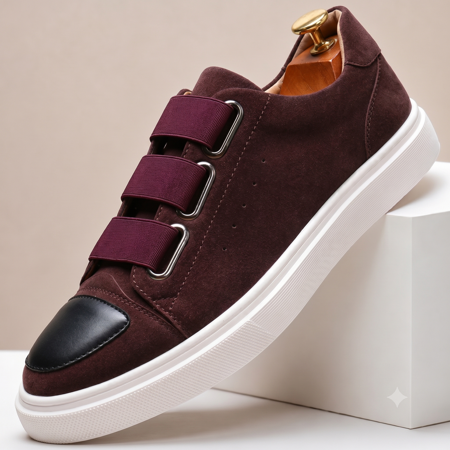 Morby Cap Toe Suede Shoes