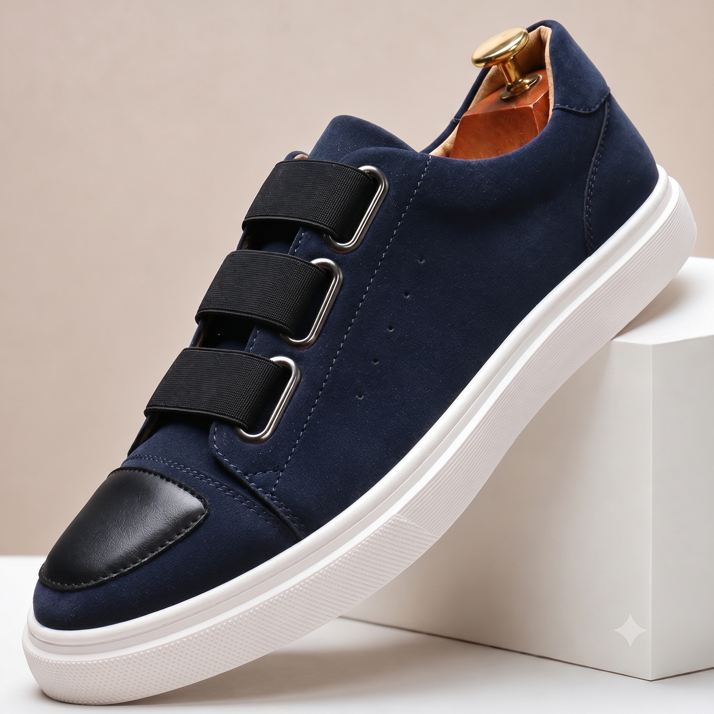 Morby Cap Toe Suede Shoes