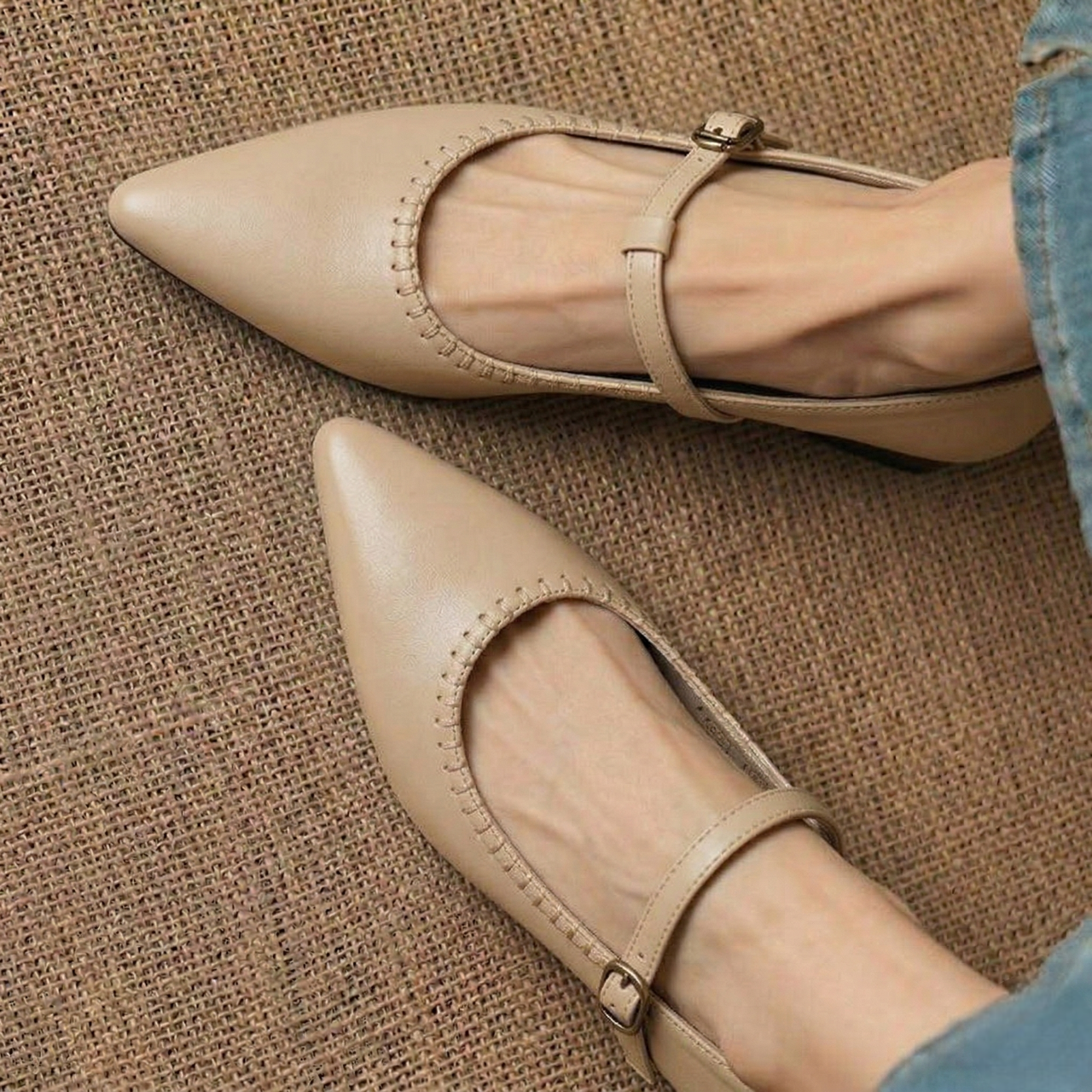 Zora Genuine Leather Heels